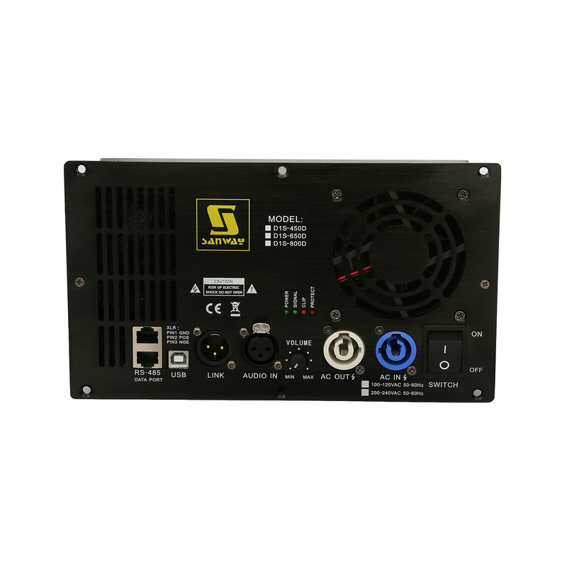 D1-800D Class D 800w 1 Channel Active Speaker Amplifier Module