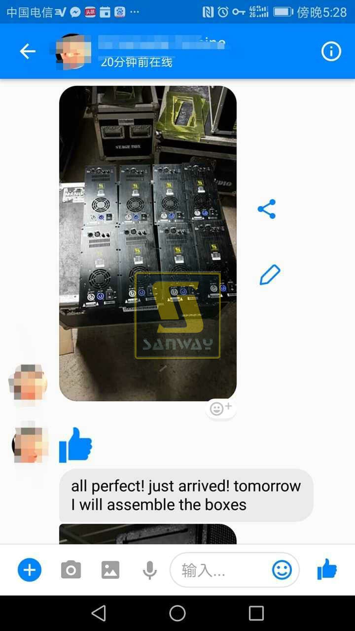 D1-650W D1-800W amplifier module feedback 2 D1-650W D1-800W amplifier module feedback 2