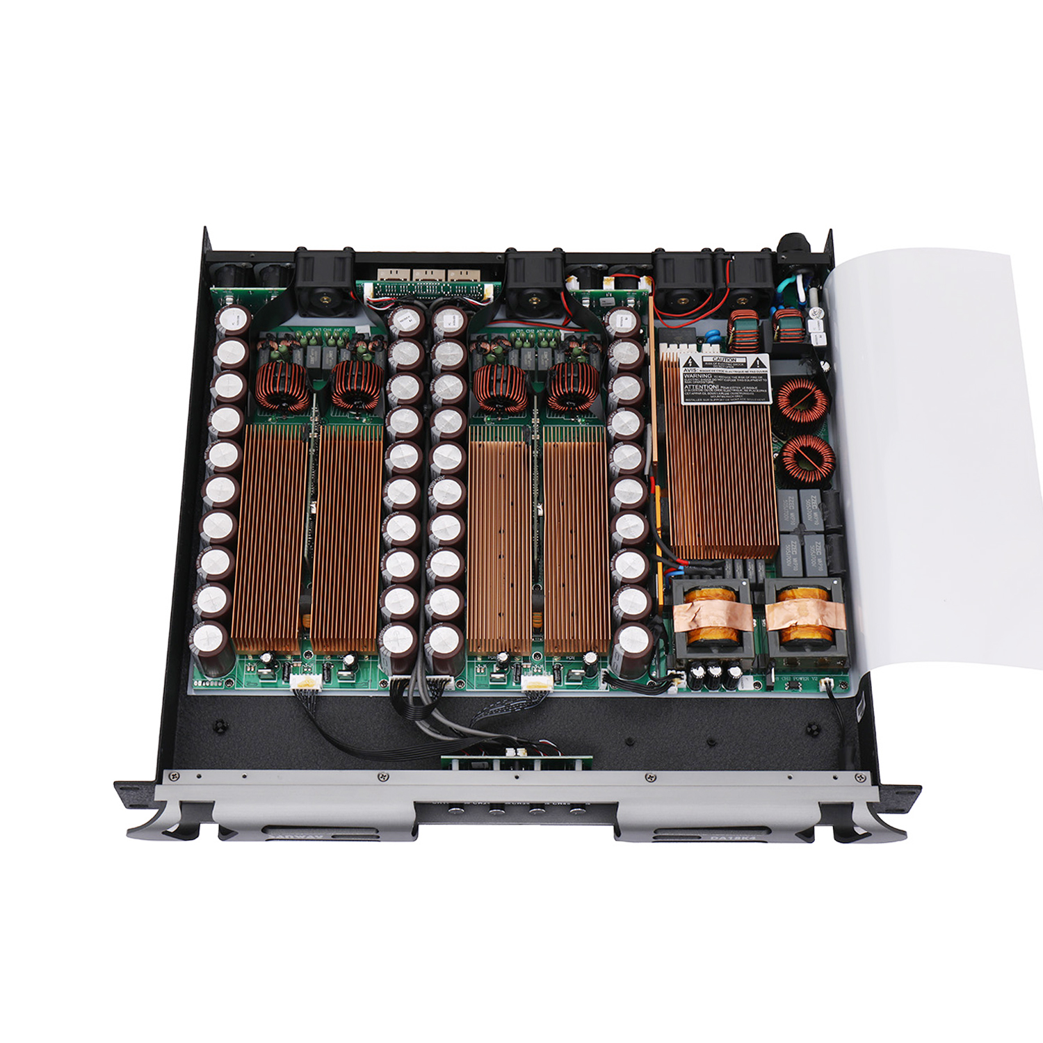 DA18K4 18000W 4 Channel 1U Class D Stereo Audio Power Amplifier