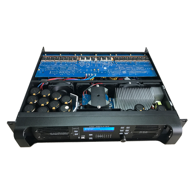 D14 7000W Stereo DSP Network Power Amplifier With Wifi Function