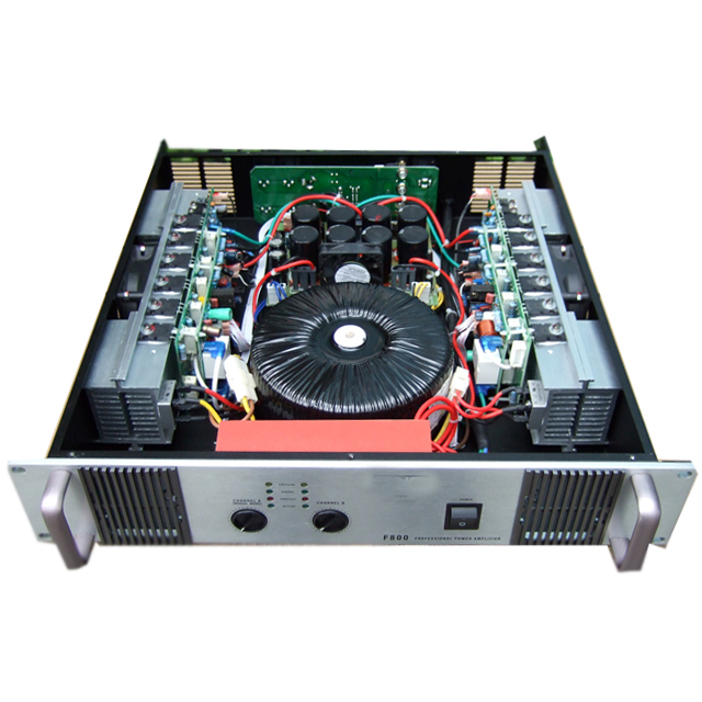 F800 2 Channels Hifi Stereo Karaoke Audio Amplifier