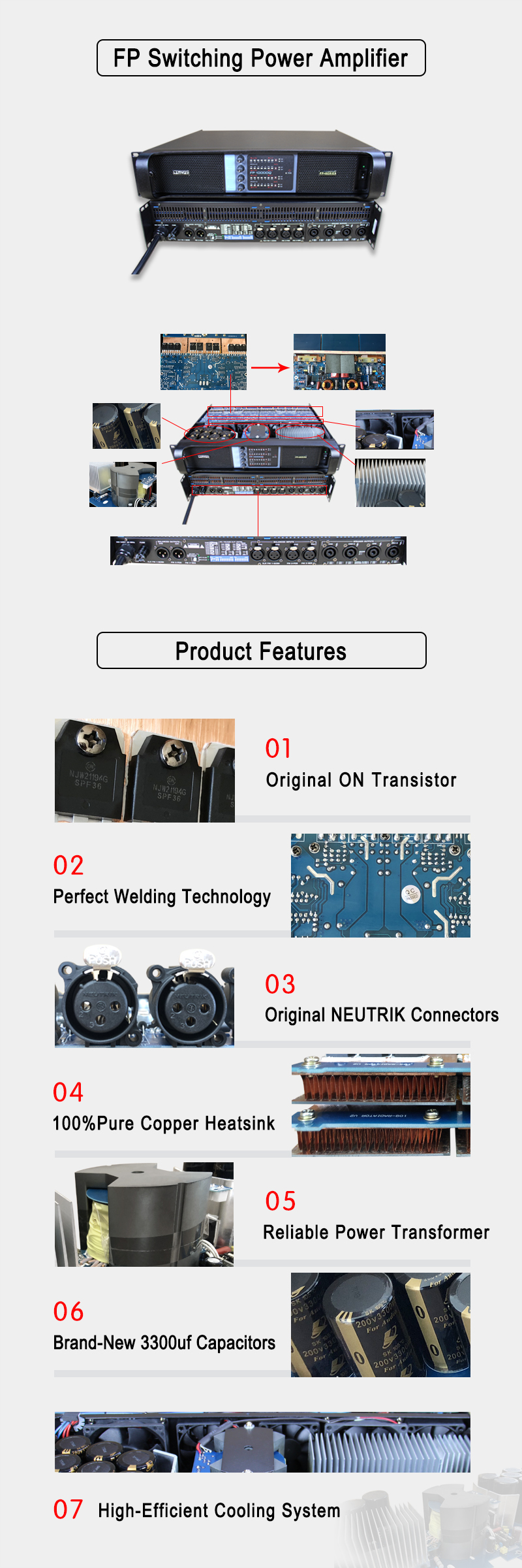 Sanway FP10000Q component Sanway FP10000Q component