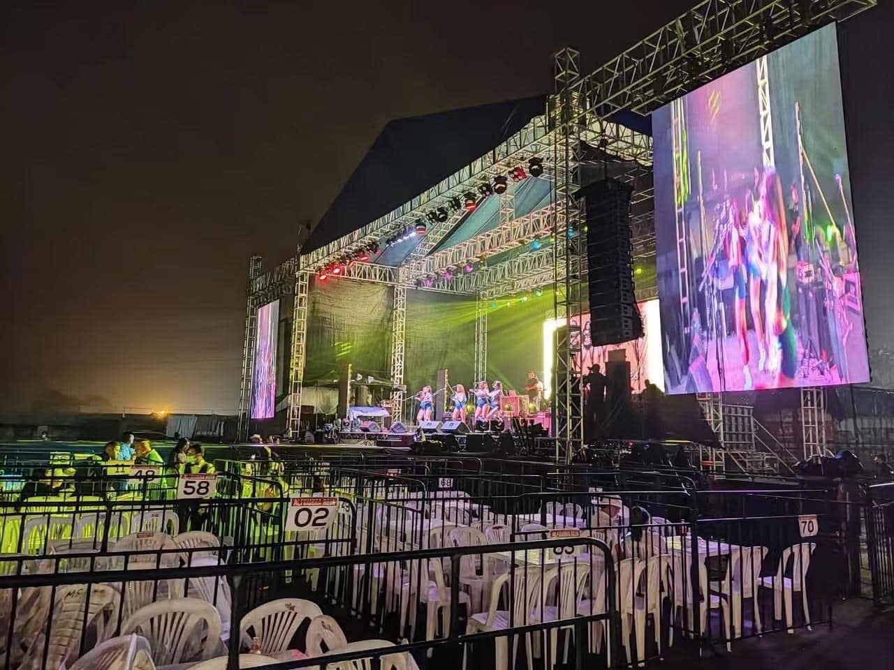 Kara line array feedback