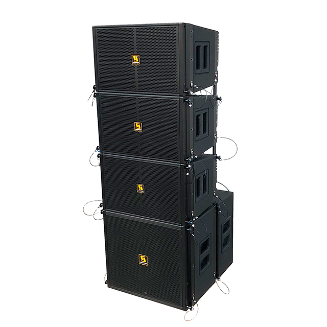 LA10&LA15S Single 10 Inch Compact Powered Line Array PA System