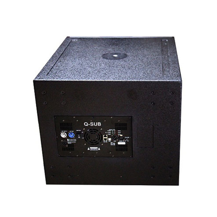 Q-SUB Single 18" Pro Audio PA Subwoofer Box Design