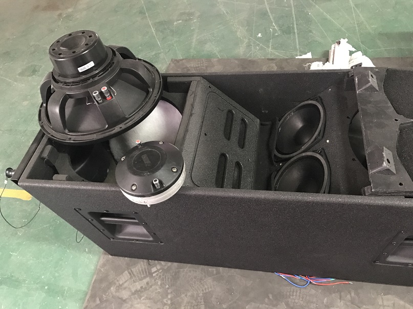 VT4888 Dual 12 inch Three Way DJ Line Array Sound System