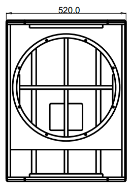 AT18 Professional 18 inch Subwoofer Speaker Box 