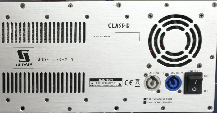 D3-215 plate amplifier D3-215 plate amplifier